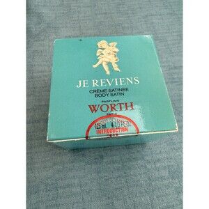 Worth ‘JE REVIENS CREME SATINEE BODY SATIN PARIS